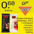 Allahindlus - Pergale šokolaad täidisega