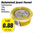 Allahindlus - Sulatatud juust Farmi (maitsestamata) 150g