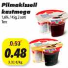 Piimakissell kastmega 1,6% 145g 2sorti