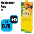 Магазин:Grossi,Скидка:Мульти Нектар
Aura
1л