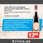 Allahindlus - Itaalia KPN vein Luigi Righetti
Amarone della Valpolicella Classico