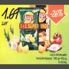 Lay"s Multipakk kartulikrõpsud, 150g+150g