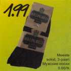 Meeste sokid,3-paari