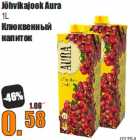 Allahindlus - Jõhvikajook Aura
1L