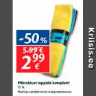 Mikrokiust lappide komplekt
10 tk
