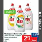 Allahindlus - Nõudepesuvahend Fairy, 1,35 l

