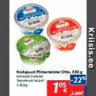 Allahindlus - Kodujuust Piimameister Otto, 330 g
