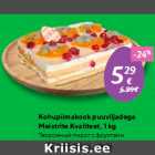Allahindlus - Kohupiimakook puuviljadega
Meistrite Kvaliteet, 1 kg
