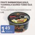 PIRATE BARBAROSSAS GOLD TUUNIKALA SUURED TÜKID ÕLIS 185 G
