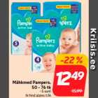 Mähkmed - Mähkmed Pampers,
50 - 76 tk
