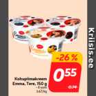 Allahindlus - Kohupiimakreem
Emma, Tere, 150 g
