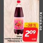 Allahindlus - Siirup
vaarika-mustsõstra
Päikesemarja, 1l