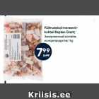 Külmutatud mereannikokteil
Kapten Grant;
 1 kg