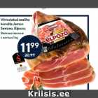 Allahindlus - Vinnutatud sealiha
kondita Jamon
Serrano, Elpozo;
 1 kg