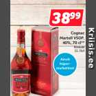 Allahindlus - Cognac
Martell VSOP,
 40%, 70 cl**