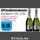 Alkohol - KPN kvaliteetvahuvein 