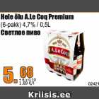 Allahindlus - Hele õlu A.Le Coq Premium

