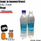 Allahindlus - Joogi- ja lauavesi Grossi

