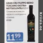 Allahindlus - GRAN CRU FILIPPO BERIO TOSCANO EKSTRANEITSIOLIIVÕLI 0,5 L