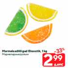 Allahindlus - Marmelaadilõigud Eksootik, 1 kg
