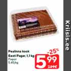 Allahindlus - Pealinna kook
Eesti Pagar, 1,1 kg
