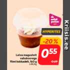 Leiva magustoit
vahukoorega
Rimi kokkadelt, 160 g