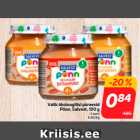 Allahindlus - Valik ökoloogilisi püreesid
Põnn, Salvest, 100 g
