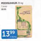 Allahindlus - PEEDISUHKUR 25 KG