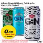 Allahindlus - Alkoholijook GN Lpng Drink,A.Le Coq