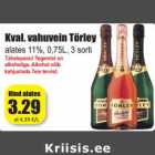 Allahindlus - Kval. vahuvein Törley
