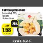 Rakvere pelmeenid
(külmutatud) 700g
Rakvere
Lihakombinaat