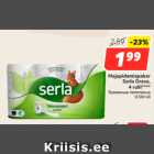 Majapidamispaber
 Serla Orava,
4 rulli****