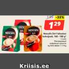 Allahindlus - Nescafe 3in1 lahustuv
kohvijook, 160 -180 g*