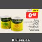 Магазин:Hüper Rimi, Rimi,Скидка:Сладкая кукуруза/
зеленый горошек