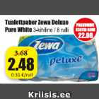 Allahindlus - Tualettpaber Zewa Deluxe Pure White