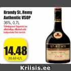 Allahindlus - Brandy St. Remy Authentic VSOP
