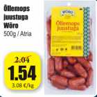 Allahindlus - Õllemops juustuga Wõro