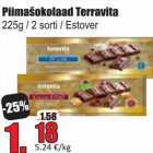 Allahindlus - Piimašokolaad Terravita