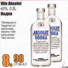 Allahindlus - Viin Absolut