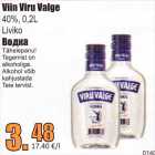 Allahindlus - Viin Viru Valge