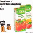 Allahindlus - Tomatimahl ja multivitamiinijook Grand 1 l