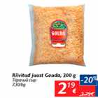 Riivitud juust Gouda, 300 g