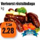 Verivorst röstsibulaga kg
