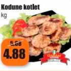 Allahindlus - Kodune kotlet kg