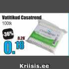 Allahindlus - Vatitikud Casatrend 100 tk