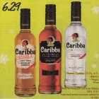 Ruum Caribba 37,5%, 0,5 l .Bianco .Negro; Muu piiritusjook Caribba Xtabla 35%, 0,5 l