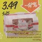 Raffaello kookoshelvestega kaetud mandlimaiustus, 240 g