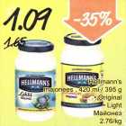 Hellmann`s majonees, 420 ml/395 g