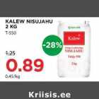Магазин:Maksimarket, Konsum,Скидка:ПШЕНИЧНАЯ МУКА KALEW  2 кг T-550