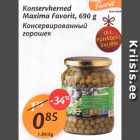 Консервированный горошек
